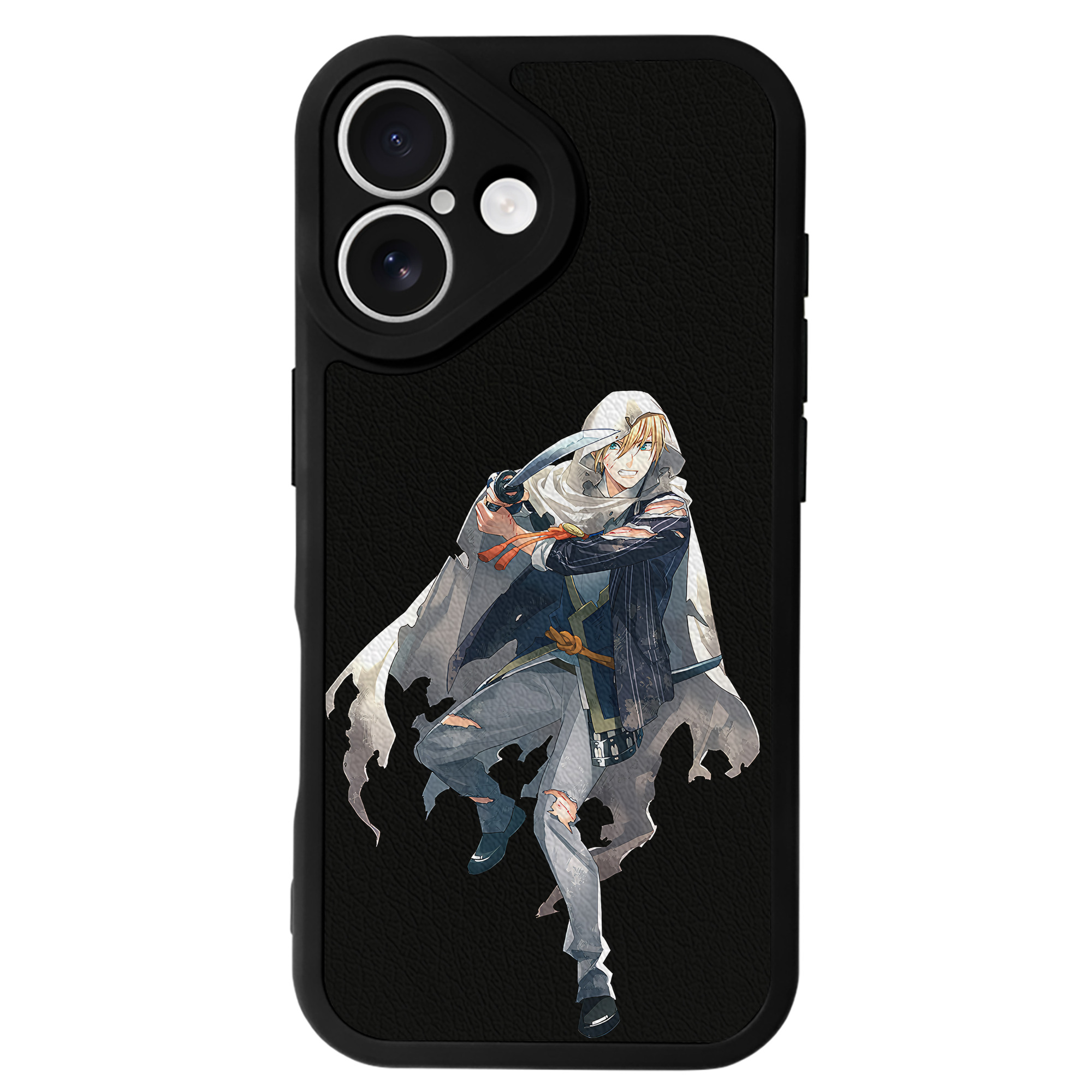 （画像用） 刀剣乱舞 Touken Ranbu 【iPhone 16シリーズ対応】シリコンスマホケース（レザー調） 材質：シリコン